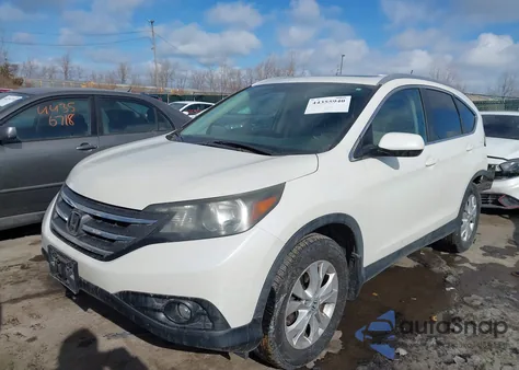 2013 Honda Cr-V Ex-L z USA, uszkodzony, nr VIN 5J6RM4H74DL027916